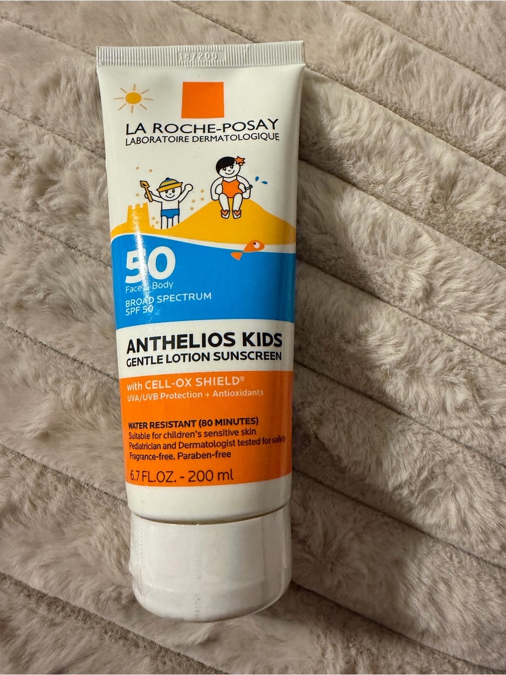 La Roche-Posay Anthelios Kids SPF 50 Gentle Lotion Sunscreen - Orange/Blue